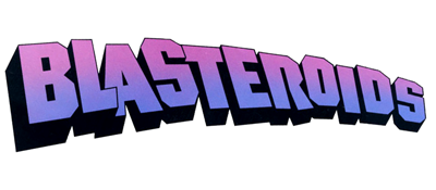 Blasteroids logo for ZX Spectrum